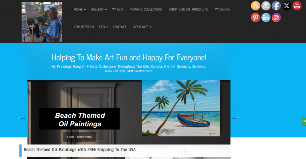 Lloyd Dobson Artist website